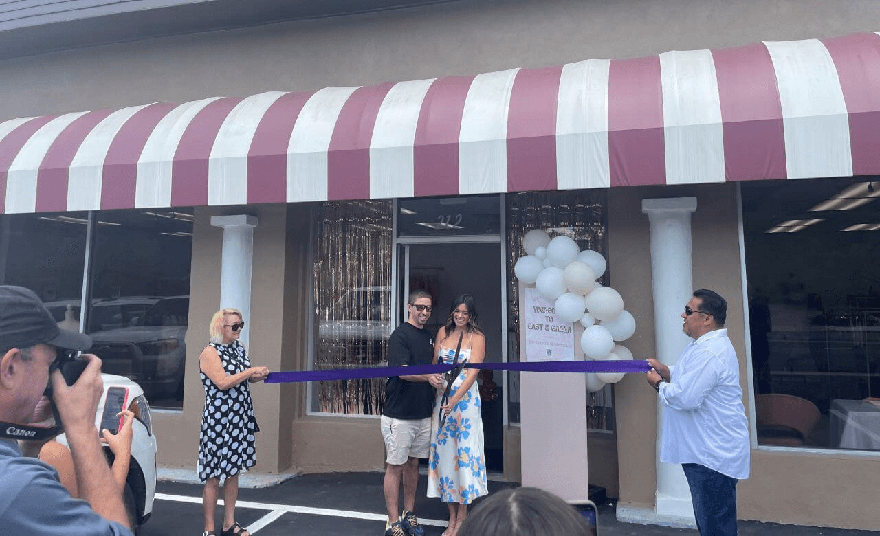 East & Calla , ribbon cuttings , darlington
